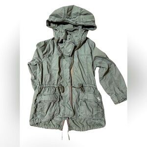 Retro Abercrombie & Fitch cargo cotton jacket